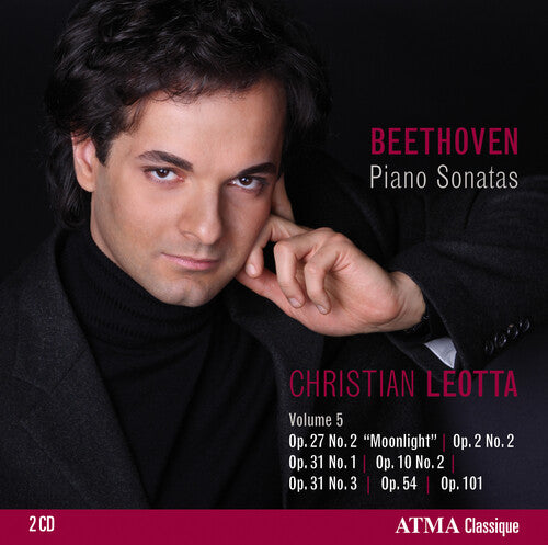 Ludwig van Beethoven: Piano Sonatas 5 - COMPACT DISCS