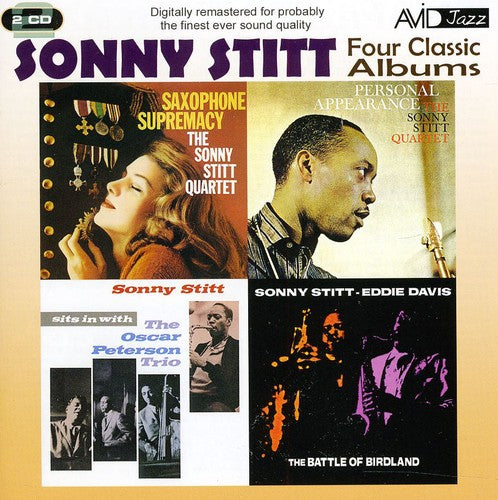 Sonny Stitt: 4 Classic Albums - Sax Supremary/Personal Appearance/Sits In WithOscar Peterson/Battle of Birdland - COMPACT DISCS