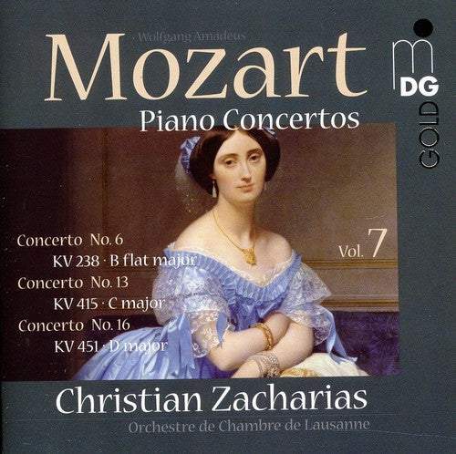 Mozart / Zacharias /Orch De Chambre De Lausanne: Piano Concertos 7 - SUPER-AUDIO CD