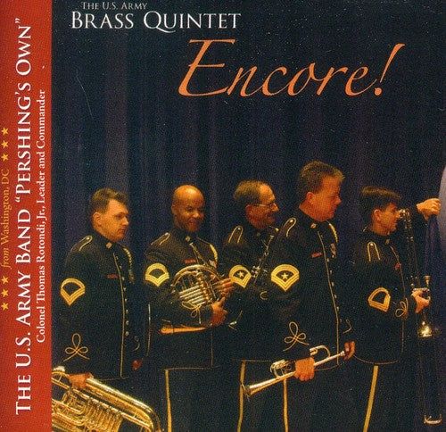Bach / Bolling / Handel / Us Army Brass Quintet: Encore