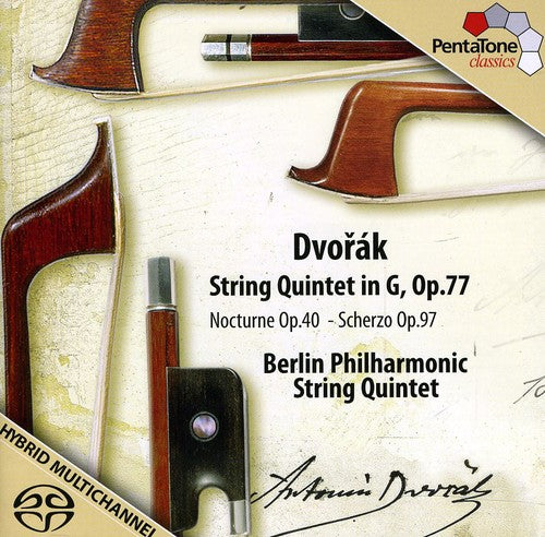 Dvorak / Berlin Philharmonic String Quintet: String Quintet - SUPER-AUDIO CD