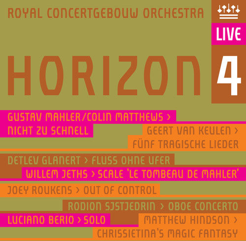 Mahler / Royal Concertgebouw Orch / Jeths / Stenz: Horizon 4 - SUPER-AUDIO CD