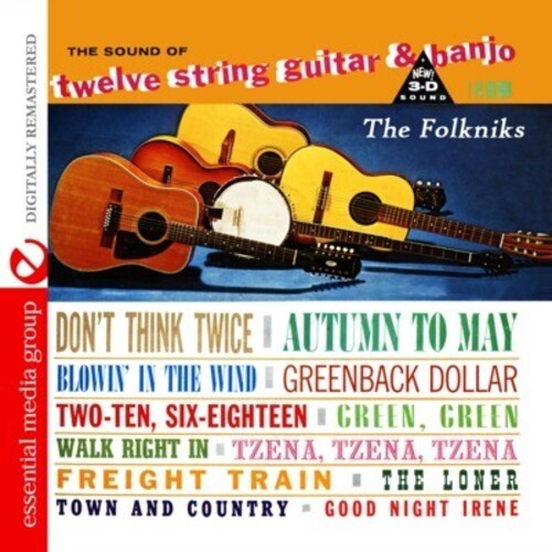 Folkniks: Sound of Twelve String Guitar & Banjo - COMPACT DISCS