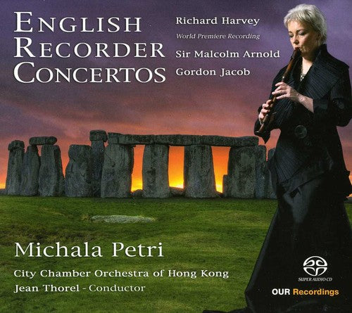 Harvey / Arnold / Jacob / Thorel: English Recorder Concertos - SUPER-AUDIO CD