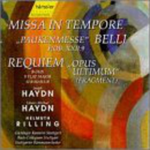 Haydn / Rilling / Bach-Collegium Stuttgart: Paukenmesse / Requiem - COMPACT DISCS