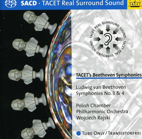 Beethoven / Polnische Kammerphilharmonie / Rajski: Symphonies No. 3 & 4 - SUPER-AUDIO CD