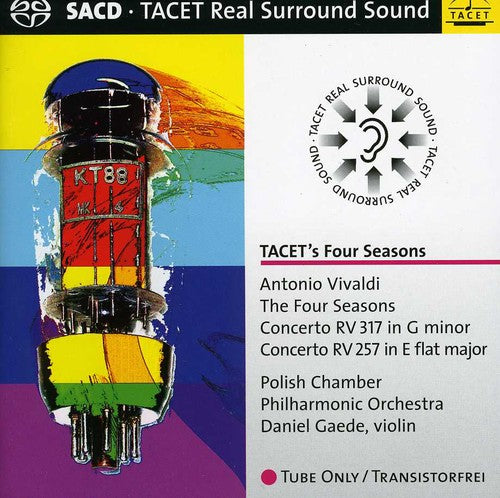 Vivaldi / Gaede / Polish Chamber Philharmonic Orch: Tacets Four Seasons - SUPER-AUDIO CD