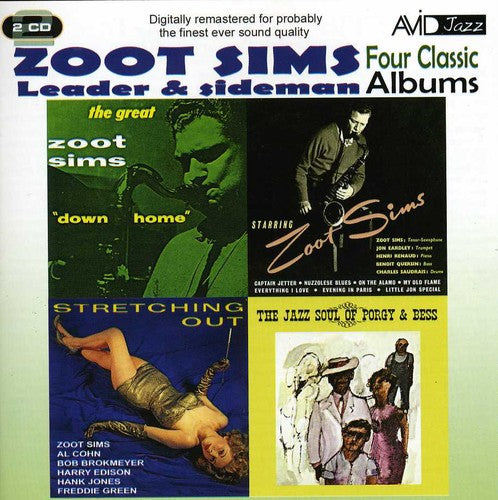 Sims, Zoot: Stretching Out/Starring Zoot/Downhome/Jazz Soul Of Porgy and Bess