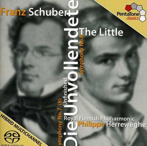 Schubert / Royal Flemish Philharmonic / Herreweghe: Symphonies 6 & 7 (8) - SUPER-AUDIO CD
