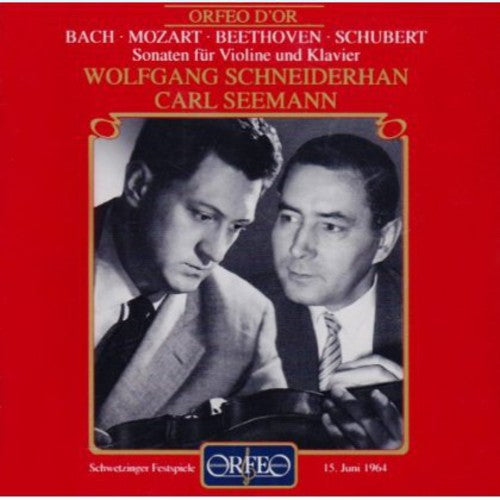 Bach / Mozart / Seemann / Schneiderhan: Sonaten Fur Violine Und Klavier