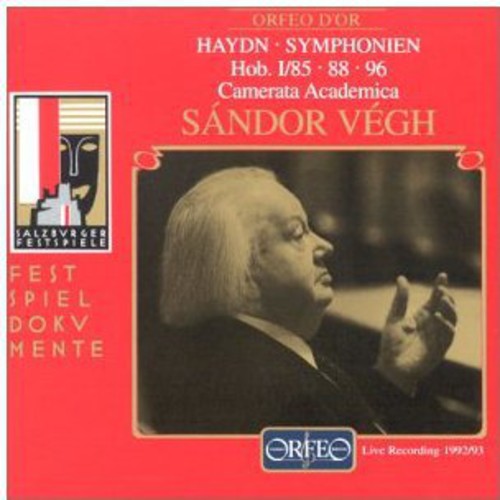 Haydn / Camerata Academica Salzburg / Vegh: Symphonien Live 92/93