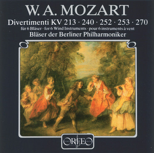 Mozart / Winds of the Berlin Philharmonic: Divertimenti for 6 Winds