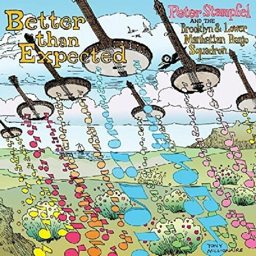 Peter Stampfel and the Brooklyn & Lower Manhattan Banjo Squadron: Better Than Expected - COMPACT DISCS