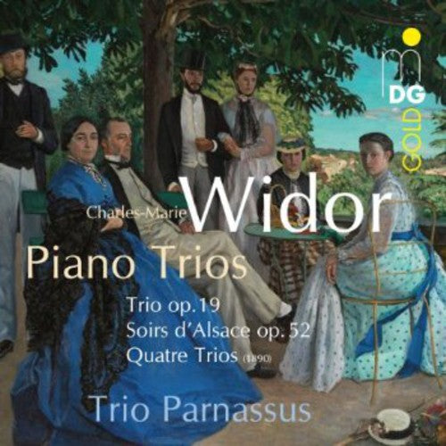 Widor / Trio Parnassus: Trio Op 19 / Soirs D'alsace Op 52 / 4 Pieces