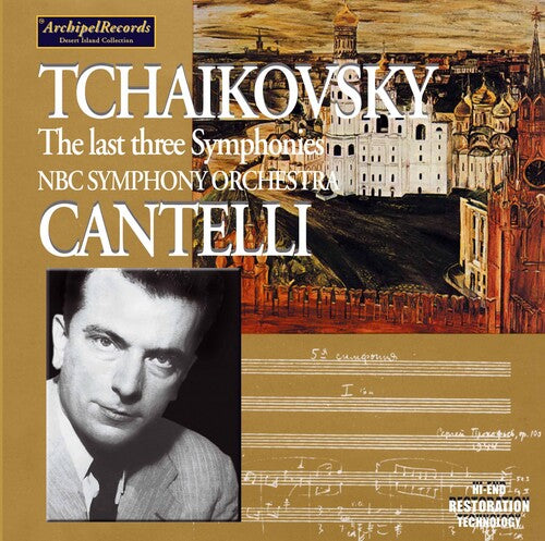 Tchaikovksy / Cantelli: Sinfonien 45 & 6 / NBC Orch - COMPACT DISCS