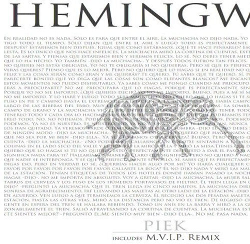 Piek: Hemingway