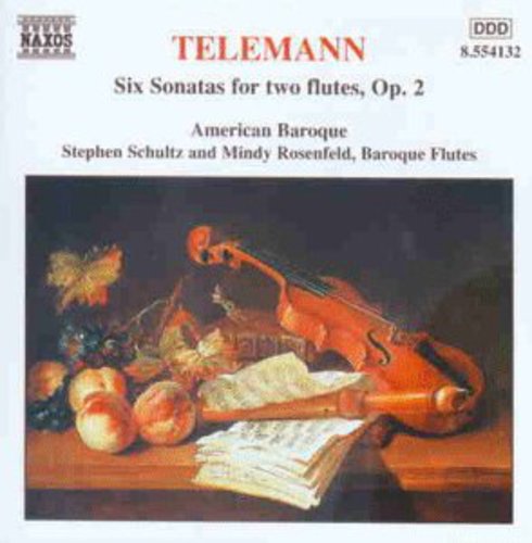 Telemann / Schultz / Rosenfeld: Six Sonatas for Two Flutes Op 2