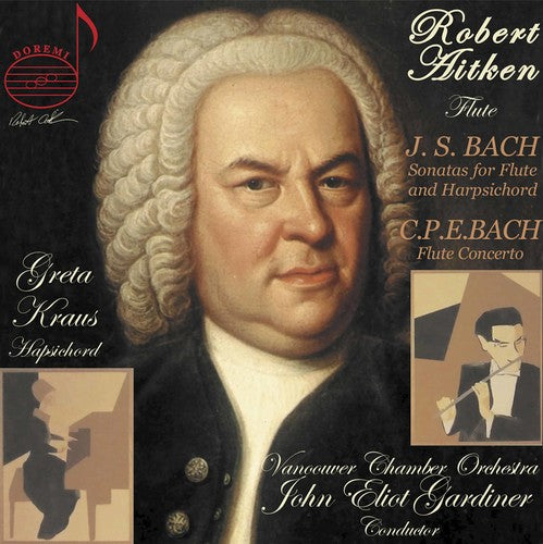 Bach, J.S. / Aitken / Vancouver Chamber Orch: Sonatas for Flute & Harpsichord