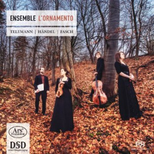 Handel / Fasch / Telemann / Ensemble L'Ornamento: Trio Sonatas - SUPER-AUDIO CD