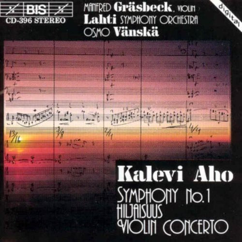 Aho, Kalevi / Vanska / Grasbeck / Lahti Sym Orch: Symphony 1