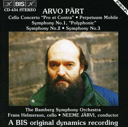 Part / Jarvi: 3 Symphonies / Cello Concertos
