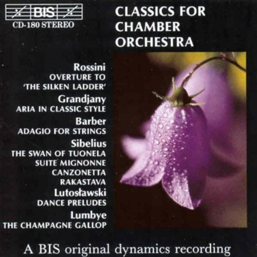 Wedin / Helsinki Chamber Orchestra: Classics for Chamber Music