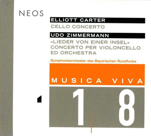 Carter / Zimmermann / Vogler / Brs / Jarvi: Musica Viva 18: Cello Concertos - SUPER-AUDIO CD
