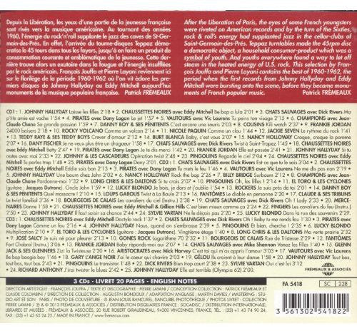Various Artists: Rock Francais Anthologie 1960-62 - COMPACT DISCS