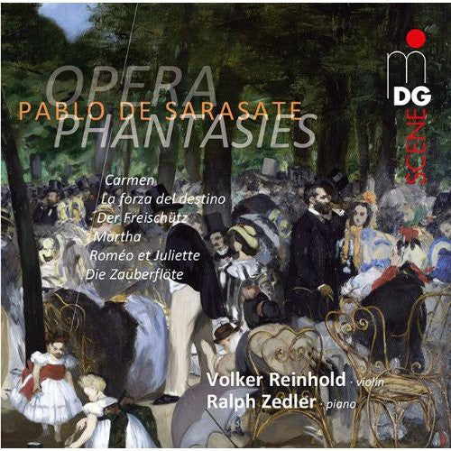 De Sarasate / Reinhold / Zedler: Opera Phantasies / la Forza Del Destino Op 1 - SUPER-AUDIO CD