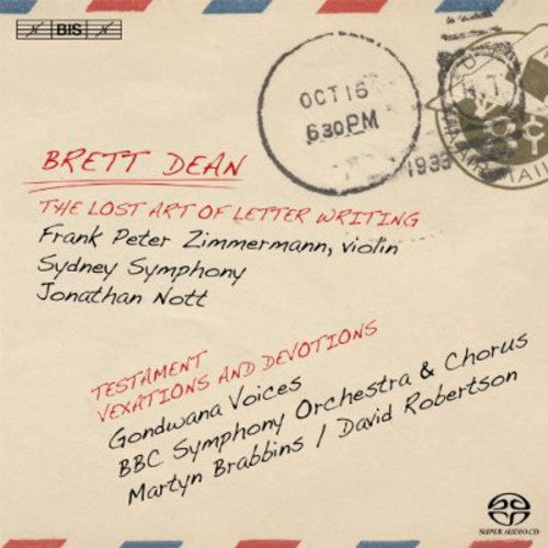 Dean / Sydney Symphony / Nott: Lost Art of Letter Writing Etc - SUPER-AUDIO CD