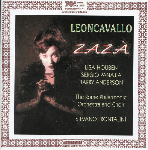 Leoncavallo / Houben / Mastromarino / Frontalini: Zaza