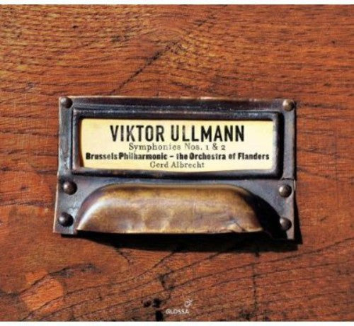 Ullmann / Brussels Philharmonic / Albrecht: Symphony 1: Von Meiner Jugend - SUPER-AUDIO CD