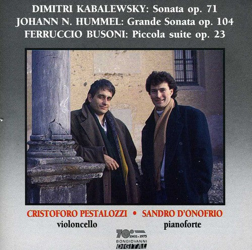 Kabalewsky / Pestalozzi / D'Onofrio: Sonata Op 71 / Grande Sonata Op 104