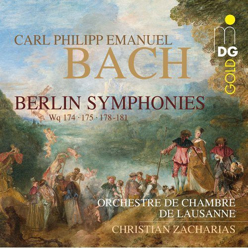 Bach, C.P.E. / Chmaber Orchestra of Lausanne: Berlin Symphonies - SUPER-AUDIO CD