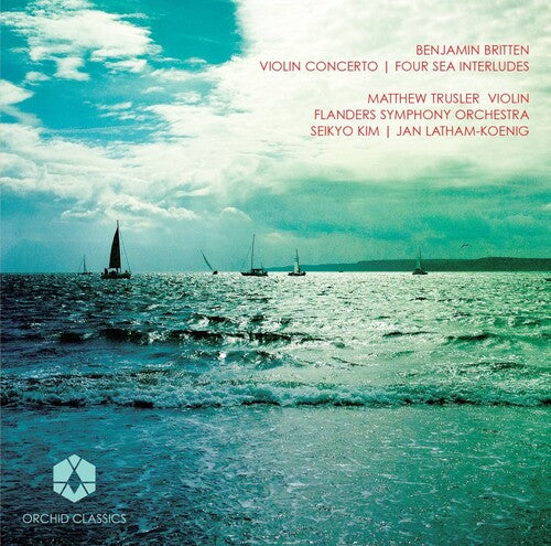 Matthew Trusler: Violin Concerto / Four Sea Interludes - COMPACT DISCS