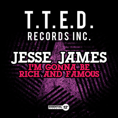 James, Jesse: I'm Gonna Be Rich and Famous - CD SINGLE