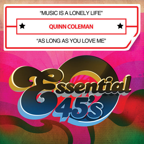 Coleman, Quinn: Music Is a Lonely Life / As Long As You - CD SINGLE