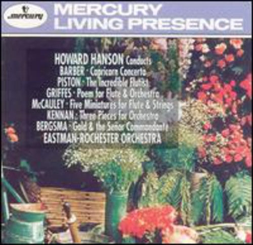 Barber / Hanson / Eastman Rochester Orchestra: Conducts Barber/Piston/Kennan