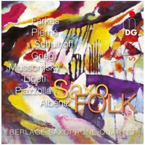 Berlage Quartet: Saxofolk - SUPER-AUDIO CD
