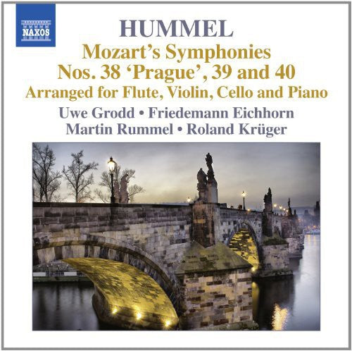 Mozart; Hummel / Grodd / Eichhorn / Rummel: Mozart's Symphonies 1: Nos. 38 Prague / 39 & 40