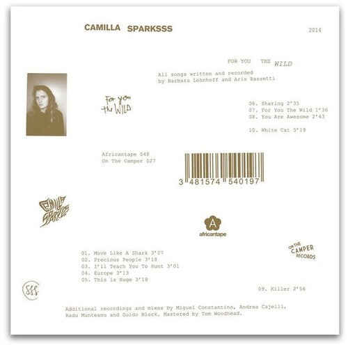 Camilla Sparksss: For You The Wild - COMPACT DISCS