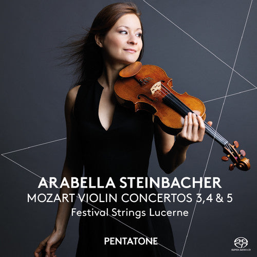 Mozart: Violin Cons 3 4 & 5 - SUPER-AUDIO CD