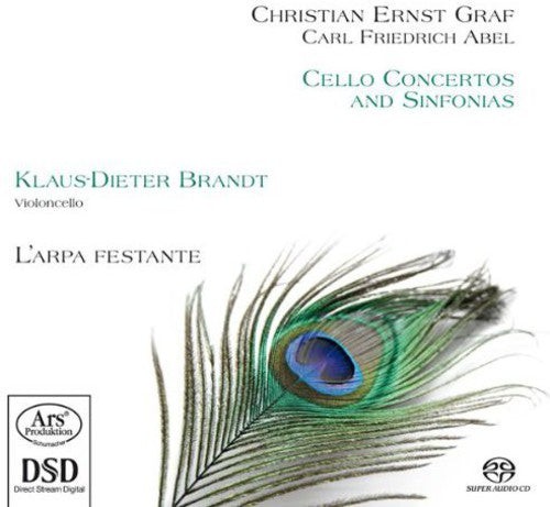 Graf / Abel / Brandt / Festante: Cello Concertos & Sinphonia - SUPER-AUDIO CD