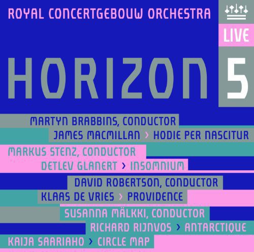 Glanert / Vries / Rijnvos / Saaiaho: Horizon V - SUPER-AUDIO CD