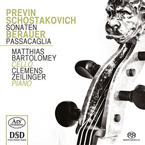 Previn / Schostakovich / Berauer: Sonaten & Passacaglia - SUPER-AUDIO CD