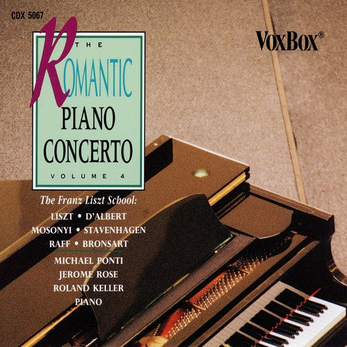Raff / Monsonyi / Liszt: Romantic Piano Concerti V4