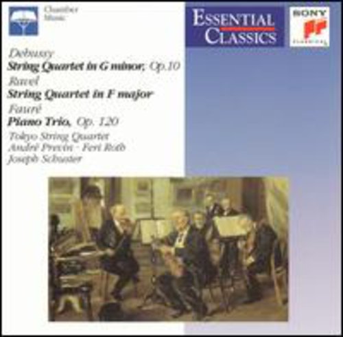Debussy / Ravel / Faure: String Quartets - COMPACT DISCS