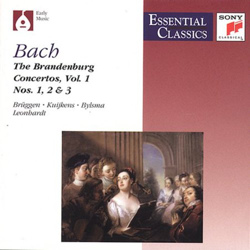 J.S. Bach: Brandenburg Concertos 1-3 - COMPACT DISCS