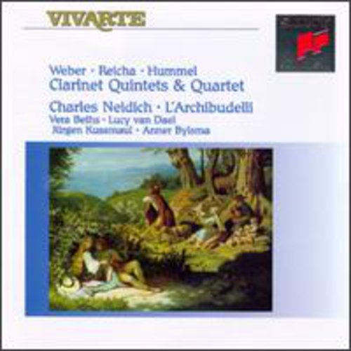 Weber / Reicha / Hummel / Bylsma: Clarinet Quintets & Quartet - COMPACT DISCS