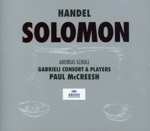 Handel / McCreesh / Scholl / Gabrieli Consort: Solomon - COMPACT DISCS